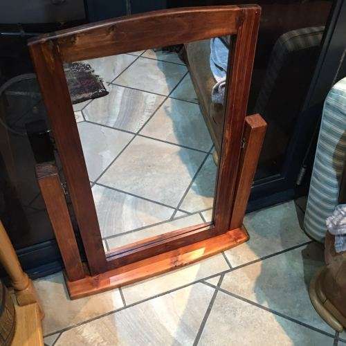 Cypress Swivel mirror on stand